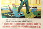 The Vietnam War Old Propaganda Poster Of Vietnam Government Offset Litho
