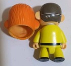Devo - Mark Mothersbaugh W  Booji Boy Mask - Toy2r Mini Figure - See Pics desc
