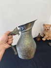 Antique Vintage Hammered Middle Eastern Persian Copper Pitcher Ewer