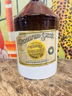 Antique C  1902 J  Hungerford Smith Golden Orange Paper Label Crock Jug Sign Htf