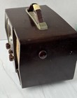 Beautiful Vintage Zenith Brown Bakelite Am fm Tube Radio Model H724z1 Tested