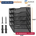 Kuntine b Wall File Organizer Office Hanging Magazine Holder Wall File Organizer