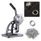 Semi-automatic Grommet Machine Heavy Duty Hand Press 2000 3 8  Eyelets Tool 10mm