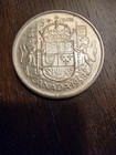1958 Canadian Silver 50 Cents Half Dollar Coin