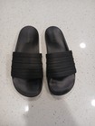 Adidas Adilette Cloudfoam Plus Mono Slide Sandals Black  size Us 10