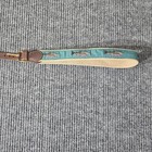 Preston Leather  brook Trout  Belt  Navy Web Size 26