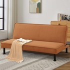 Convertible Futon Sofa Modern Couch Flexible Bed Living Room Office Use