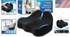 Extra Large Memory Foam Seat Cushion For Ergonomic Office Comfort   Pain Relief