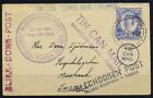 Tonga Toga To Sweden 1937 Tin Can Mail Canoe Cover Niuafoou To Marstrand Look gb