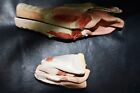 Lot Of 2 Rare Antique Plaster papier M  ch   Throat Anatomical Model 1920s