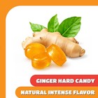 Ginger Hard Candy - 2 Pound Bag - Natural Intense Flavor