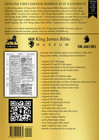 Original 1611 King James Bible Kjv Av1611 Facsimile Black W  Apocrypha Softcover
