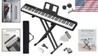 Lightweight 88 Key Digital Piano Kit For Beginners - Bluetooth   All Accessories
