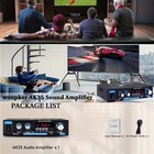 Home Audio Bluetooth 2 0 Stereo Amplifier Max 200w Power Stereo Receiver Ak35