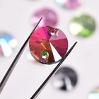 Round Sew-on Rhinestones Dress Decorative Crystal Decors Nail Art Multicolor Diy