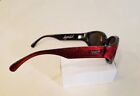 Rare 90   s Vintage Arnette Hoodoo Wrap Sunglasses Red   Black Acetate From Italy