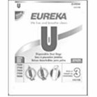 Eureka Style U Single Wall Vacuum Bags - 3 Pack