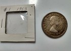 1953 Canada One Dollar Silver Coin Original Luster