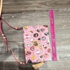 Dooney   Bourke Disney Dogs Small Pink Multicolor Crossbody Purse Bag