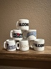 Nfl Football Teams Mini Ceramic Coffee Mugs Team Logo Cups Lot Of 6 Vintage 90 s