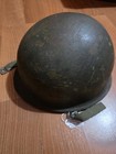 Wwii Era Us General Issue M1 Rear Seam Helmet With Original Liner