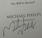 Michael Phelps Signed No Limits Book Usa Olympics Swim Autograph Beckett Coa 