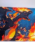 Charizard Ccg Playmat - Charizard Tcg Playmat - Charizard Game Mat 24x14in New
