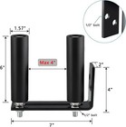 Skelang Slide Gate Guide Roller Assembly  Dual Nylon Rollers Gate With L Post