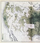 1890  United States -  Improved Farming Land  Map Original  Agriculture  15x10 