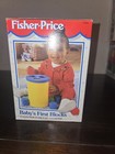 Vintage 1995 Fisher Price Baby s First Blocks Sold From Toys R Us- Never Opened