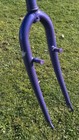 26  Old School 4130 Curved Rigid Fork 1 1 8  Crmo Steering Tube Nos Vintage Mtb