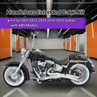 Harley 12  Bar Extended Cable Kit For Softail Deluxe Heritage 2011-2015 With Abs