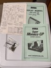 1989 Sega Factory Original Super Monaco Gp  Manual Packet