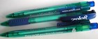 3 Lot Zoloft Pharmaceutical Pharmacy Drug Rep Green Translucent Pens New