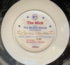 Mickey Mantle The Hamilton Collection Plate  3905f Genuine Merchandise 