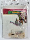 Vtg Bucilla Jumbo Felt Jeweled Christmas Stocking Kit 3569 Christmas Boy Girl
