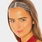  Rhinestone Headband Hair Chain Jewelry Sparkly Headpiece Miss Rhinestones
