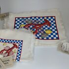 Nwt Vintage Lobster Dinner Napkins   Placemats  4 Of Each  8 Total 