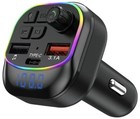     Premium Audio Bluetooth Wireless Fm Radio Transmitter Car Adapter Usb Charger