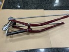 Antique Monark Bicycle Front End Springer Vintage Bike Fork 26  Firestone