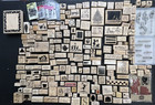 Stampin Up  Huge Lot Of Assorted Stamps Wood Rubber