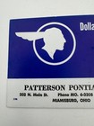 Vintage Pontiac Ink Blotter Nos Miamisburg Oh