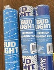 Beer Bud Light Gift Wrapping Paper 3 Rolls New Sealed Lot