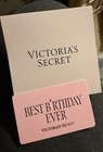 Victoria s Secret Gift Card  100 Of Value-vs Birthday Gift Card W  Card Envelope