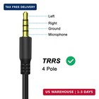 Meiriyfa 3 5mm Splitter Cable 1 To 6 Ways 1 8 Inch 4-pole 3-rings Trrs 1 Male To
