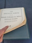 Vintage Scott Great Britain   Colonies Specialty Stamp Album Binder Usa Green