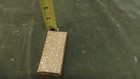 Enamel On Metal  Guilloch   Gold Tone Pill Trinket Box Vintage