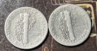 1942 10c Mercury Dime  900 Silver Vf