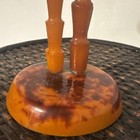 Vintage Bakelite Palm Trees Figurine   Is Missing Animal But Easily  Can Add One