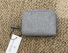 Vera Bradley Lu Rfid Petite Small Zip Around Wallet 29543-13013 Heather Gray